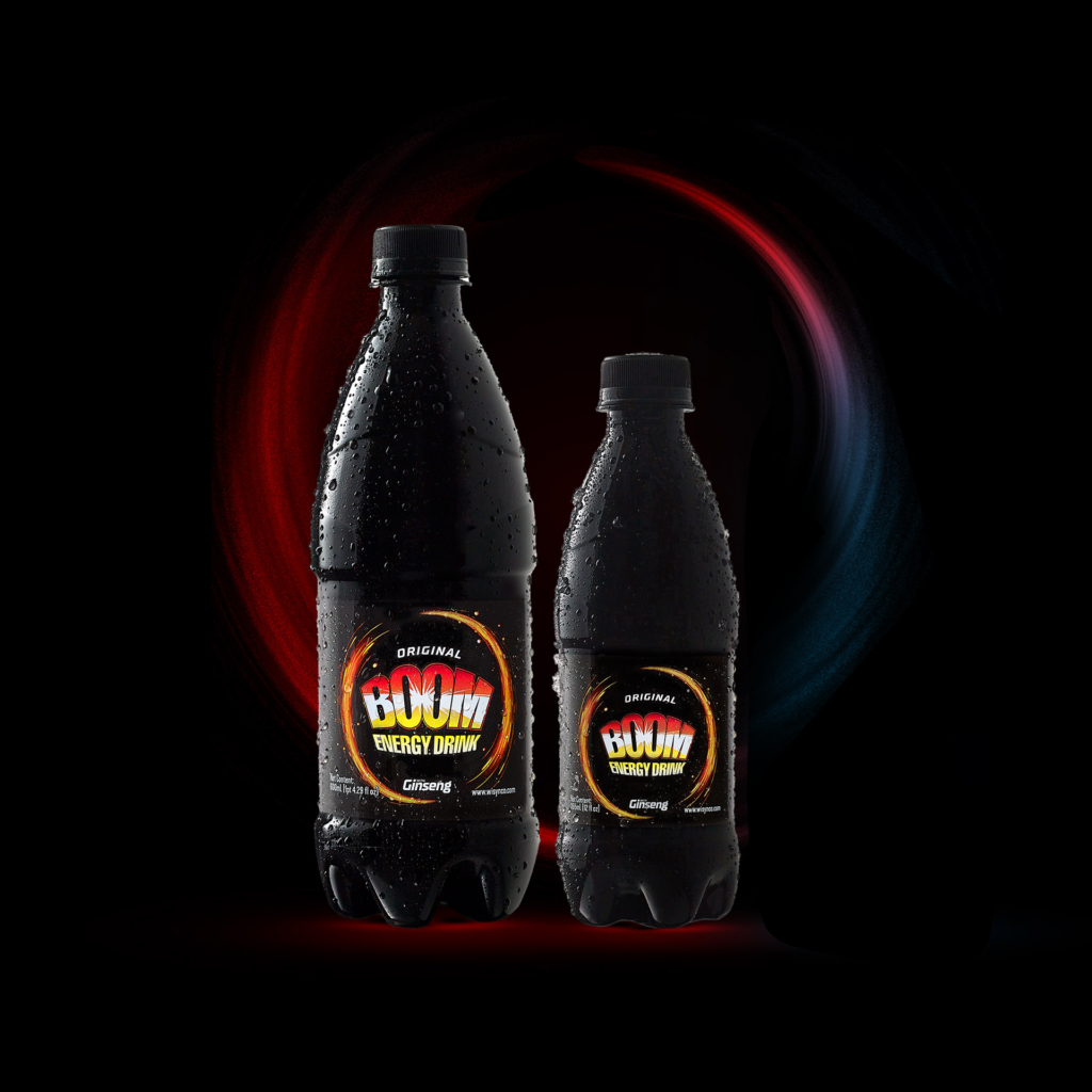 Boom Energy Drink with ginseng