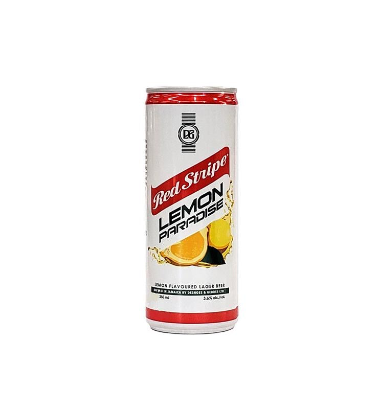Red Stripe Lemon Paradise