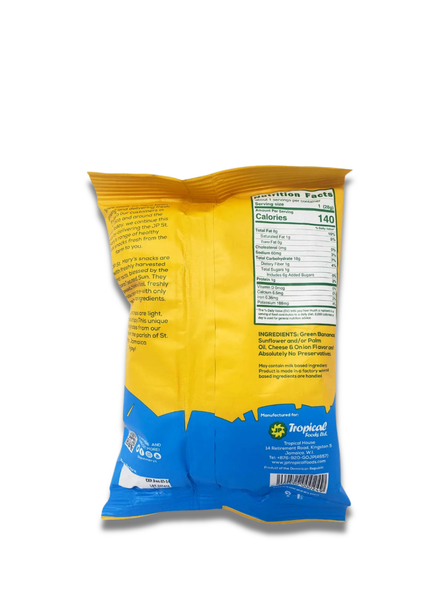 St.Mary`s Banana Chips with Cheeze